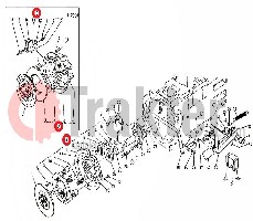FRIZIONE PIATTO SPINGIDISCO ORIGINAL KUBOTA 32350-14500 32350-14503