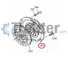 FRIZIONE PIATTO SPINGIDISCO 37300-14502 OEM 37300-14500 OEM
