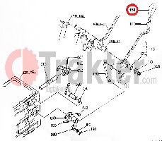 PRESA LEVA LENTO RAPIDO PTO 4X4 4X2 ORIGINAL KUBOTA 37410-43560