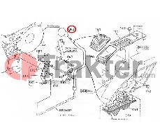 PRESA LEVA CAMBIO ORIGINAL KUBOTA t0070-49820