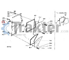 TÜR-COMP-SCHLOSS ORIGINAL KUBOTA 34070-71082 34070-71080
