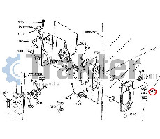MANIJA DE PUERTA EXTERIOR ORIGINAL KUBOTA T0270-85100 T0270-8510