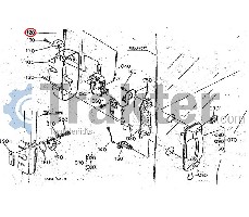 MANIGLIA BULLONE ORIGINAL KUBOTA t0270-85160
