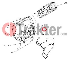 CANDELA PRERISCALDAMENTO INDICATORE VISIVO ORIGINAL KUBOTA 15521-65950