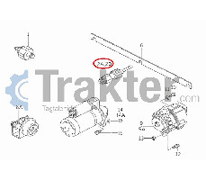 GLOW PLUG ORIGINAL ISEKI 6581-410-061-00