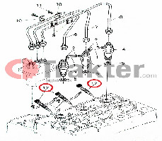 GLÜHKERZE ORIGINAL KUBOTA 15521-65510 15521-65512