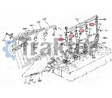 CANDELA PRERISCALDAMENTO ORIGINAL KUBOTA16241-65510
