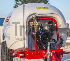 ANBAUSPRITZE AGRON 1000L SCHIEBEN MIT TURBINE Base Pump DELTA 125 TS VA Udor Italia