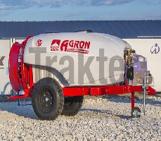 SQUIRTER SPREYER AGRON 1000L SCORREVOLE CON TURBINA Base Pump DELTA 125 TS VA Udor Italia