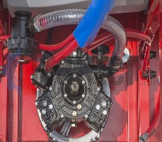 SQUIRTER SPREYER AGRON 450L CON TURBINA Base Pump DELTA 75 Udor Italia