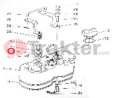 TESTATA COPERCHIO DADO VALVOLA 15221-14631 OEM 15221-14630 OEM