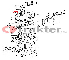 VENTILDECKEL SCHRAUBENGUMMI ORIGINAL KUBOTA 15221-14630 15221-14631