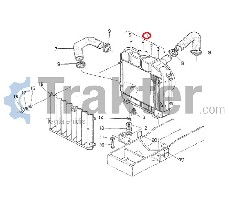 RADIATORE 15371-72062 OEM