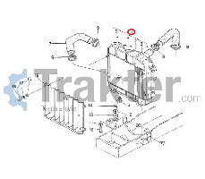 RADIADOR 15371-72062 OEM