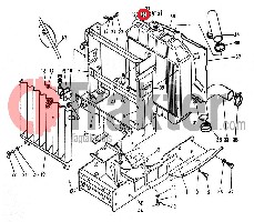 RADIATORE MOTORE DI SECONDA MANO RICOSTRUZIONE