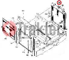 COPERCHIO RADIATORE ORIGINAL KUBOTA 16271-72020 34070-16060 66416-58730