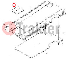 RADIATOR CAP PLASTIC BONNET ORIGINAL KUBOTA 31351-18610