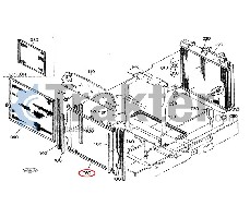 RADIATORE CONTESTO METALLICO ORIGINAL KUBOTA 34070-16040