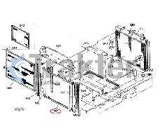 RADIATORE CONTESTO METALLICO ORIGINAL KUBOTA 34070-16040