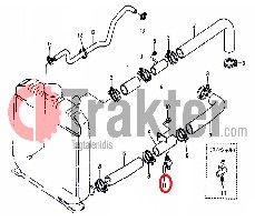 RADIATORE RUBINETTO ORIGINAL KUBOTA 15575-73100 10273-73110 14412-73110