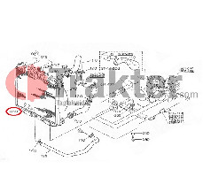 KÜHLER-HAHN SCHRAUBE KUNSTSTOFF ORIGINAL KUBOTA 16271-73110