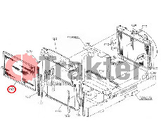 RADIADOR RED KUBOTA ORIGINAL t0030-16260