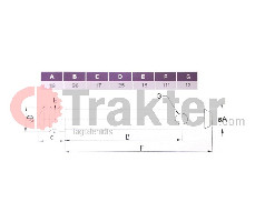 PIN TOP LINK 19 X 111