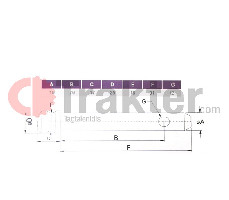ENLACE DE PASADOR SUPERIOR 19X91