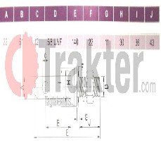 BULLONE ARATRO 22X22