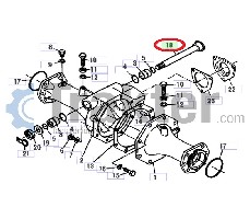 PERNO CENTRALE ORIGINAL KUBOTA 66802-56110