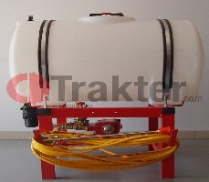 IRROTATORE 200 LITRI CON ALBERO CARDANICO & 15M TUBO GOMMA