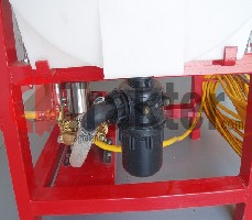 IRROTATORE 200 LITRI CON ALBERO CARDANICO & 15M TUBO GOMMA