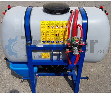 PULVERIZADOR DE CHORRO DE 220 LITROS BARRA ROCIADORA 6M