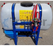 IRROTATORE 220 LITRI CON BARRA SPRUZZATORE 6M