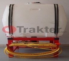 IRROTATORE 300 LITRI CON ALBERO CARDANICO PISTOLA & 15M TUBO GOMMA