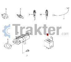 RELAIS STARTEN ORIGINAL ISEKI 6281-920-001-00