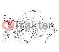 RELÉ DE ARRANQUE KUBOTA ORIGINAL t1060-33720