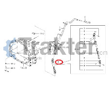 REVERSE SHAFT SET ORIGINAL ISEKI 1744-263-200-00
