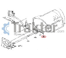 RÜCKFAHREIN SCHALTGABEL SCHRAUBE ORIGINAL KUBOTA 34076-64340