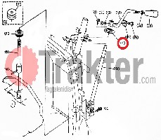 RETROMARCIA CUSCINETTO GUARNIZIONE ORIGINAL KUBOTA t0070-43860