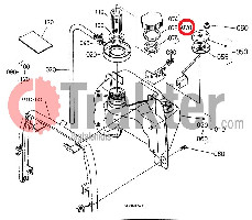 ΡΕΖΕΡΒΟΥΑΡ ΠΕΤΡΕΛΑΙΟΥ ΚΑΠΑΚΙ ORIGINAL KUBOTA 6a100-54910 6C040-54720 6C040-54730 6C040-54770