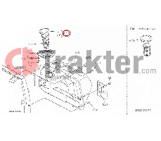 COPERCHIO SERBATOIO CARBURANTE ORIGINAL KUBOTA 11151-41260