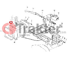 SERBATOIO CARBURANTE ORIGINAL KUBOTA 66711-54700 66711-54703 66711-54711