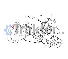 SERBATOIO CARBURANTE PLASTICO 66621-54811 OEM