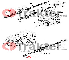 KUGELLAGER 1. ODER 4. GETRIEBEWELLE ORIGINAL KUBOTA 08101-06303