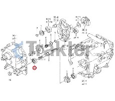 CUSCINETTO ASSE 4X4 ORIGINALE ISEKI V600-110-620-40