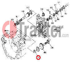 KUGELLAGER 4X4 ACHSE ORIGINAL KUBOTA 08101-06203