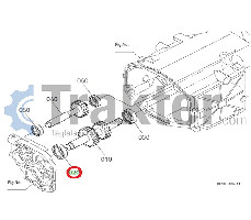 ΡΟΥΛΕΜΑΝ ΑΞΟΝΑ ΜΕ ΔΙΠΛΟ ΓΡΑΝΑΖΙ ORIGINAL KUBOTA 64441-22170 34070-22260 08101-06305