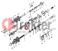 ALBERO ELICA CUSCINETTO 64441-22170 34070-22260 08101-06305 OEM