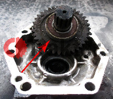 KUGELLAGER ANTRIEBSWELLE INNEN